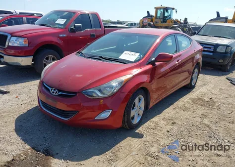 2012 Hyundai Elantra Gls (Ulsan Plant) из США, поврежденный, VIN KMHDH4AE5CU420745